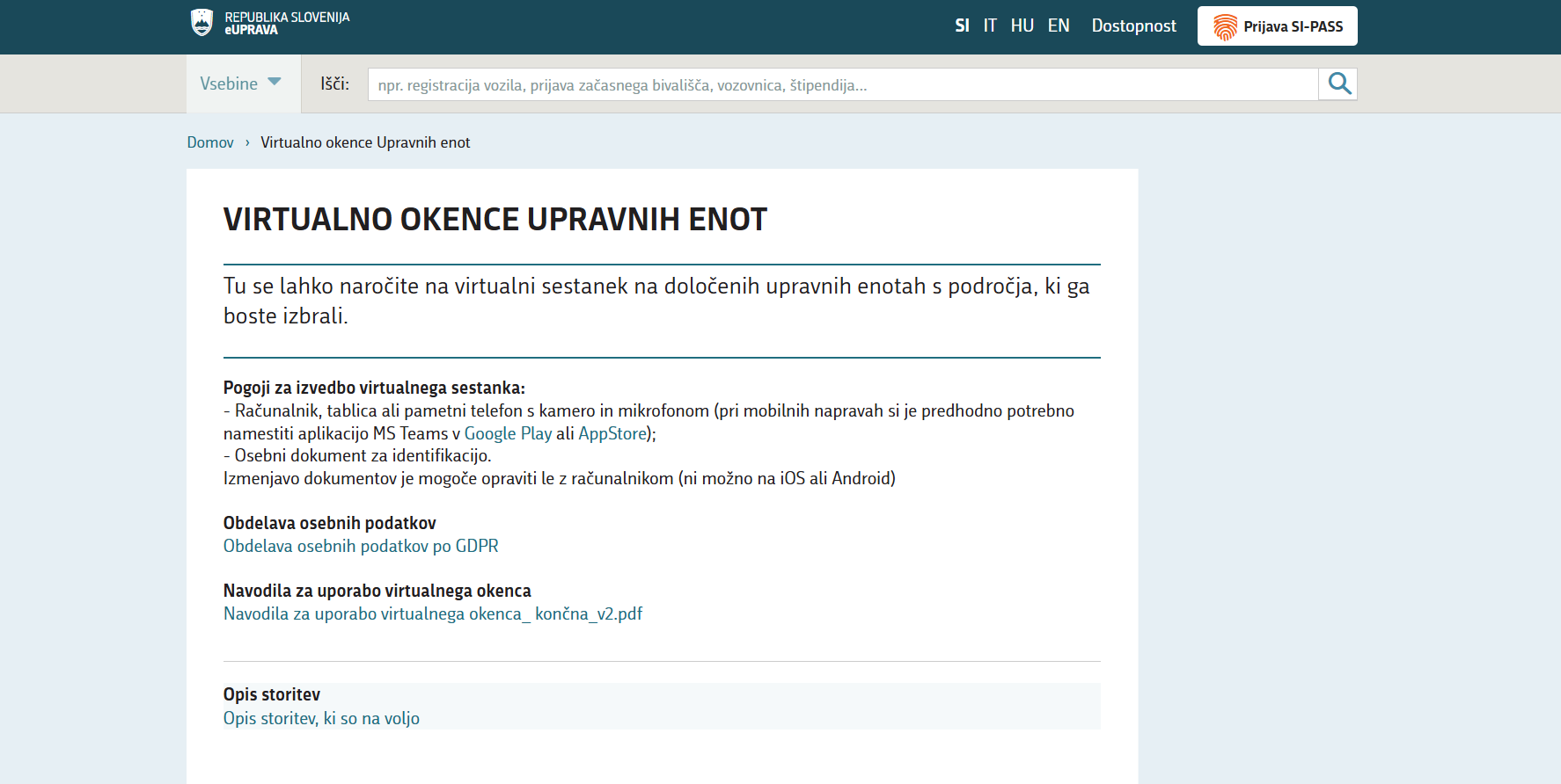 virtualno okence